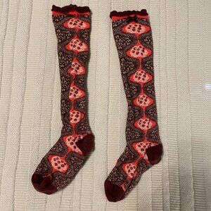 Avoca Patterned Knee High Socks